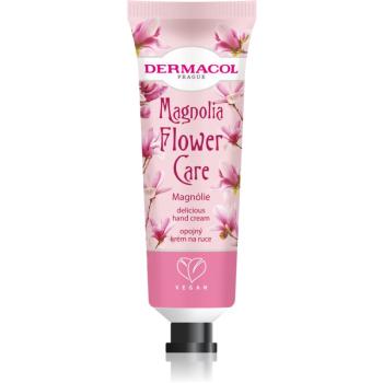 Dermacol Flower Care Magnolia ošetrujúci krém na ruky s vôňou kvetín 30 ml