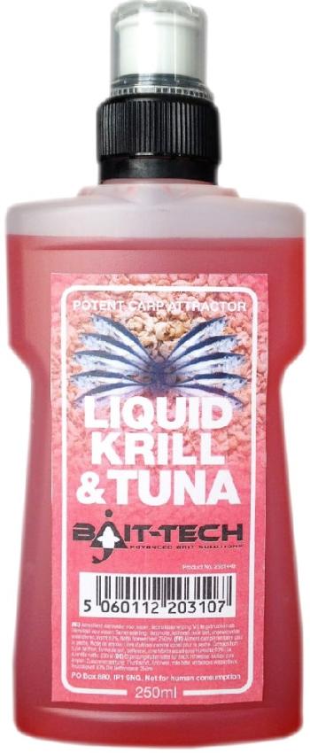 Bait-tech tekutý posilovač liquid krill tuna 250 ml