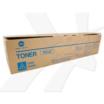 KONICA MINOLTA TN-312 C - originálny toner, azúrový, 12000 strán