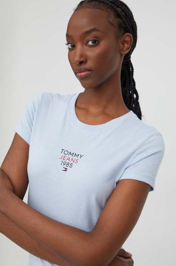 Tričko Tommy Jeans dámsky,DW0DW17357