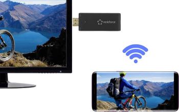 Renkforce renkCast 3 streamovacie HDMI zariadenie AirPlay, Miracast, DLNA, externá anténa