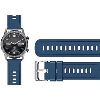 Aligator Watch 22 mm silikónový remienok modrý (22AW0004)
