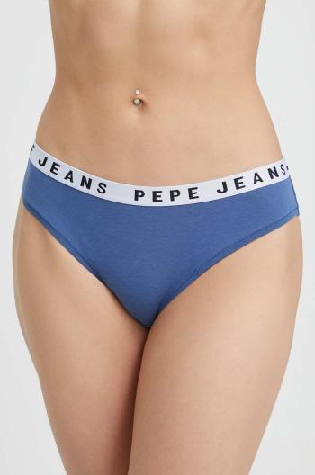 Nohavičky Pepe Jeans tmavomodrá farba