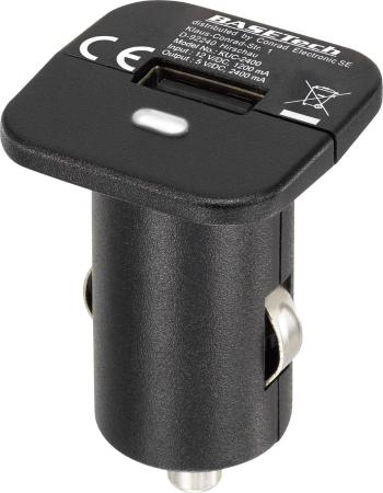 Basetech KUC-2400 BT-2348503 USB nabíjačka do auta Výstupný prúd (max.) 2400 mA 1 x USB