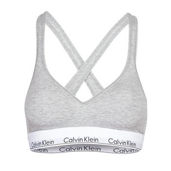 Calvin Klein Jeans  Športové podprsenky MODERN COTTON BRALETTE LIFT  Šedá