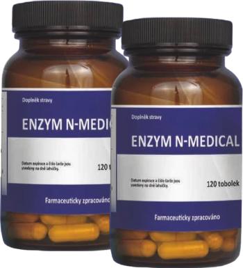 N-Medical Enzym DUOPACK 2 x 120 kapsúl