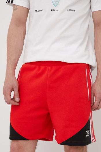 Šortky adidas Originals HC2092 pánske, červená farba,