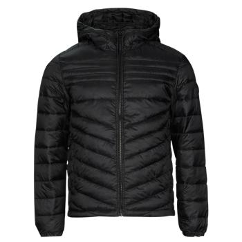 Jack & Jones  JJEHERO PUFFER HOOD  Bundy Čierna