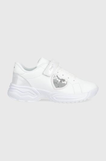 Detské topánky Primigi biela farba