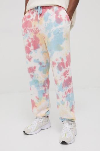 Bavlnené nohavice Tommy Jeans pánske, vzorované