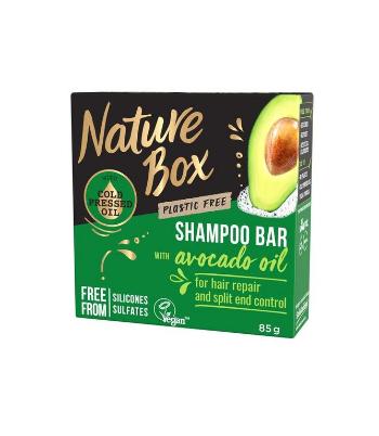 Nature Box tuhý šampón na vlasy Avokádo