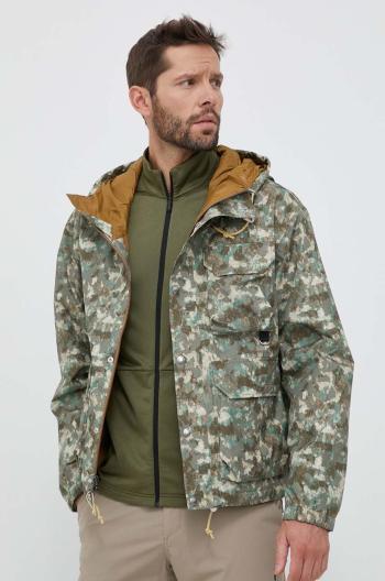 Nepremokavá bunda The North Face M66 Utility pánska, zelená farba