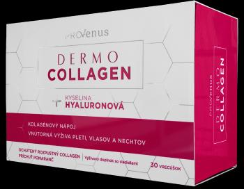 PROVENUS DermoCollagen prášok vo vrecúškach s pomarančovou príchuťou 30 ks