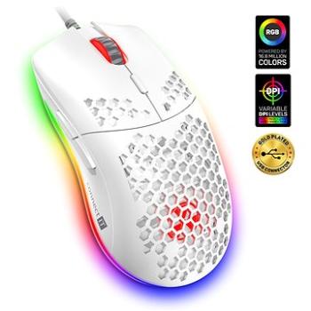 CONNECT IT BATTLE AIR Pro gaming mouse, biela (CMO-5510-WH)