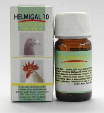 Helmigal 10mg tablety 100tbl.