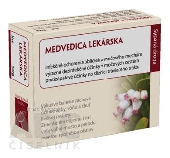 HANUS MEDVEDICA LEKÁRSKA LIST vákuové bal. 1x50 g