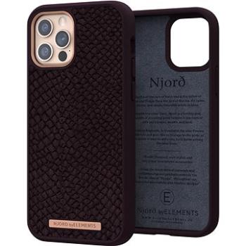 Njord Eldur Case for iPhone 12/12 Pro Aubergine (SL14053)