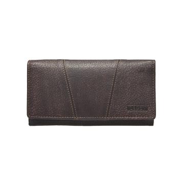Lagen Dámska peňaženka kožená PWL-388/W Hnedá