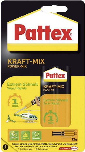 Pattex KRAFT-MIX dvojzložkové lepidlo PK6SS 12 g
