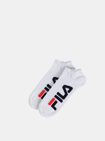 Sada dvoch párov bielych ponožiek FILA