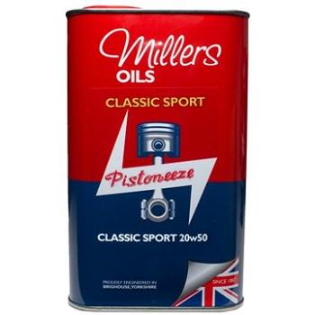 Millers Oils Špičkový polosyntetický motorový olej Classic Sport 20W-50 5l (79125)