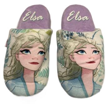 Setino Detské papuče - Frozen Elsa fialové Obuv: 32/33