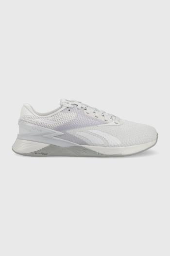 Tréningové topánky Reebok Nano X3 šedá farba