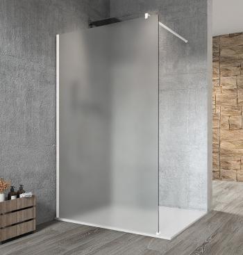 GELCO - VARIO WHITE jednodielna sprchová zástena na inštaláciu k stene, matné sklo, 1400 mm GX1414GX1015