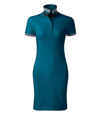MALFINI Dámske šaty Dress up - Petrolejová | XL