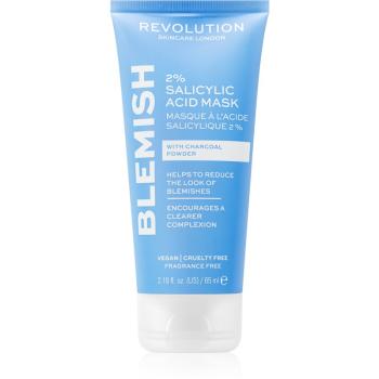 Revolution Skincare Blemish 2% Salicylic Acid čistiaca maska s 2% kyselinou salicylovou 65 ml