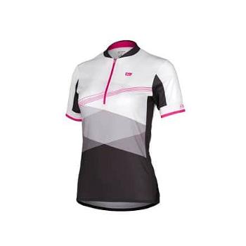 LIV cyklistický dres bílá-růžová Velikost oblečení: XL