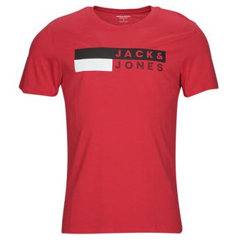 Jack & Jones  Tričká s krátkym rukávom JJECORP LOGO TEE SS O-NECK  Červená