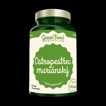 GreenFood Nutrition Pestrec mariánsky 60 kapsúl