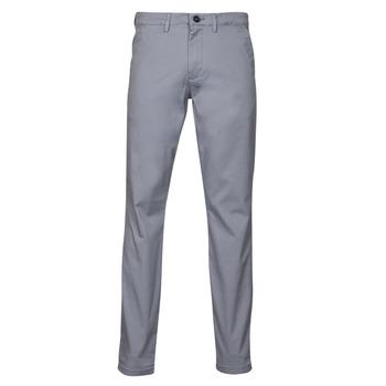 Selected  Nohavice Chinos/Nohavice Carrot SLHSLIM-NEW MILES 175 FLEX CHINO  Modrá