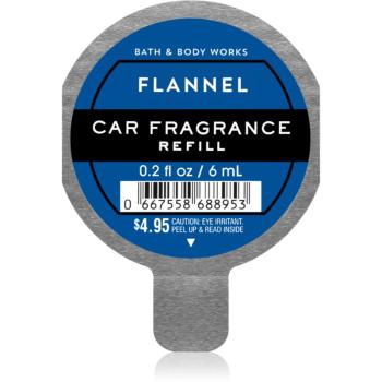 Bath & Body Works Flannel vôňa do auta náhradná náplň 6 ml