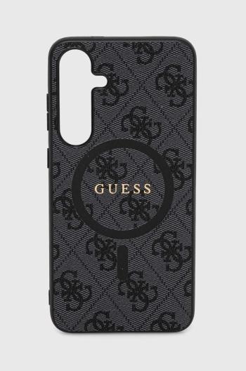 Puzdro na mobil Guess Galaxy S24 + S926 čierna farba, GUHMS24MG4GFRK,