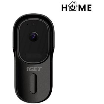 iGET HOME Doorbell DS1 Black – bateriový WiFi video zvonček s Full HD prenosom obrazu a zvuku