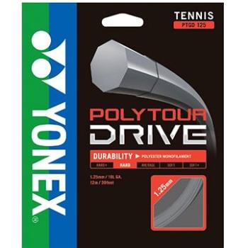 Yonex Poly Tour DRIVE 125, 1,25 mm, 12 m, strieborný (4549317925768)