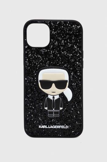 Puzdro na mobil Karl Lagerfeld Iphone 14 Plus 6,7" čierna farba