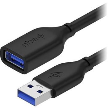 AlzaPower Core USB-A (M) to USB-A (F) 3.0, 2 m čierny (APW-CBAMAF320B)