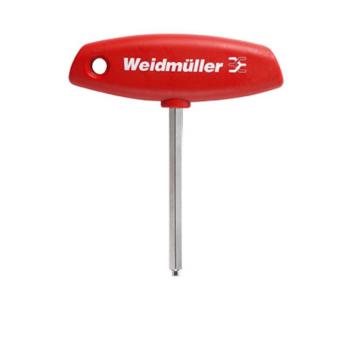 Weidmüller IS 6 DIN 6911  inbusový skrutkovač Veľkosť kľúča: 6 mm  Dĺžka drieku: 80 mm