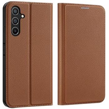 Dux Ducis Skin X2 knižkové puzdro na Samsung Galaxy A54 5G, hnedé (DUX030165)