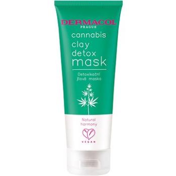 DERMACOL Cannabis clay detox mask 100 ml (8595003120661)