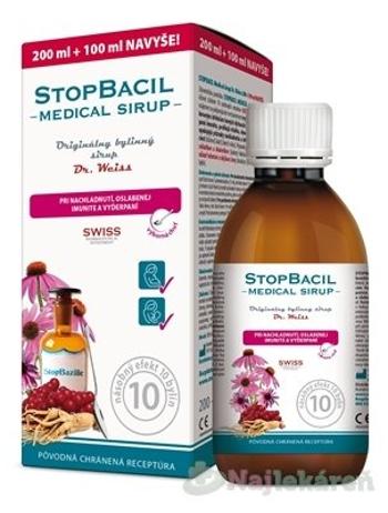 Dr. Weiss STOPBACIL Medical sirup na prechladnutie 300 ml