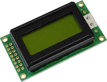 Display Elektronik LCD displej   žltozelená  (š x v x h) 58 x 32 x 10.5 mm DEM08202SYH-LY