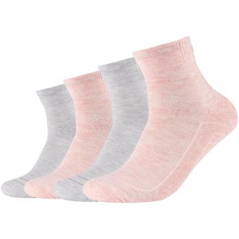 Skechers  2PPK Basic Cushioned Quarter Socks  Športové ponožky Šedá