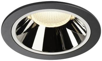 SLV NUMINOS XL 1004014 LED vstavané svetlo čierna 37 W teplá biela je možné namontovať na strop