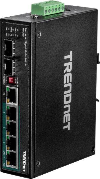 TrendNet TI-PG62 priemyselný ethernetový switch  10 / 100 / 1000 MBit/s