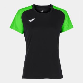 ACADEMY IV SHORT SLEEVE T-SHIRT BLACK FLUOR GREEN XS