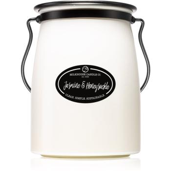 Milkhouse Candle Co. Creamery Jasmine & Honeysuckle vonná sviečka Butter Jar 624 g